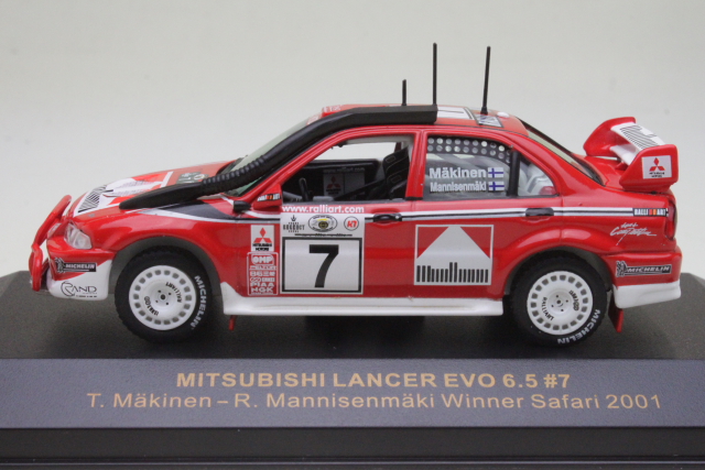 Mitsubishi Lancer Evo 6.5, Safari 2001, T.Mäkinen, no.7
