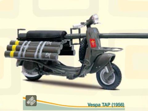 Vespa TAP 1956, tummanvihreä