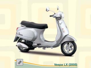 Vespa LX 2005, hopea