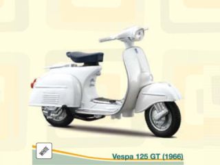 Vespa 125 GT 1966, valkoinen