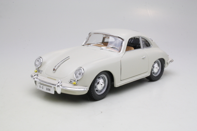 Porsche 356 B Coupe 1961, valkoinen