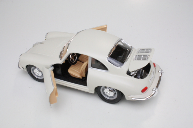 Porsche 356 B Coupe 1961, valkoinen