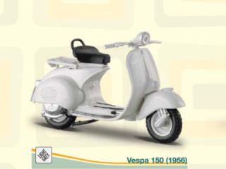 Vespa 150 1956, valkoinen - Sulje napsauttamalla kuva