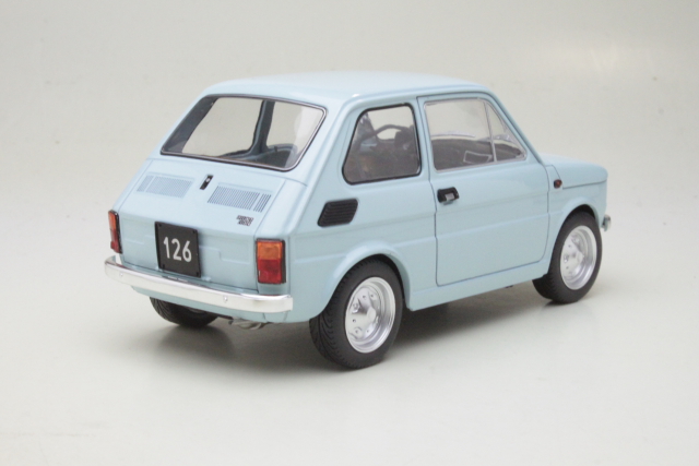Fiat 126 1972, vaaleansininen
