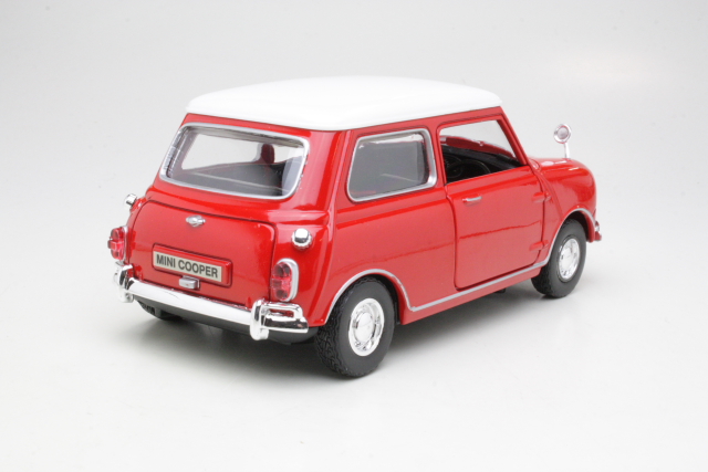 Mini Cooper 1969, red/white