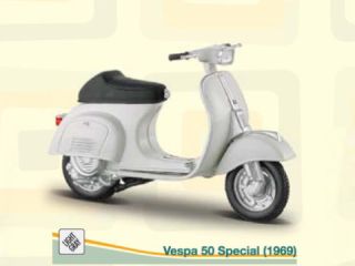 Vespa 50 Special 1969, valkoinen