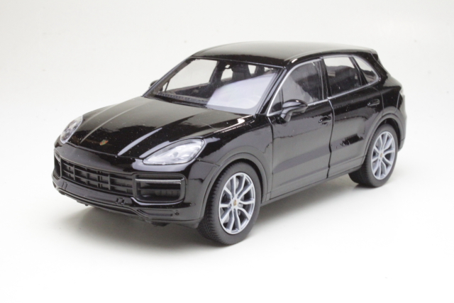 Porsche Cayenne Turbo 2019, musta