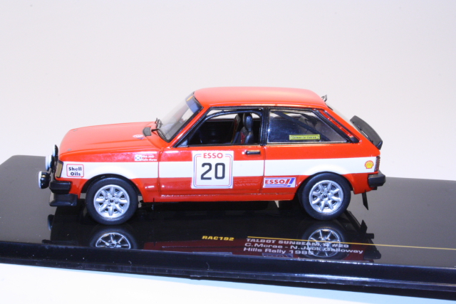 Talbot Sunbeam Ti, Galloway 1985, C.McRae, no.20 - Sulje napsauttamalla kuva