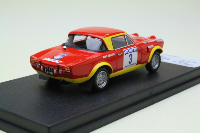 Fiat 124 Abarth, Finland 1974, M.Alen, no.3