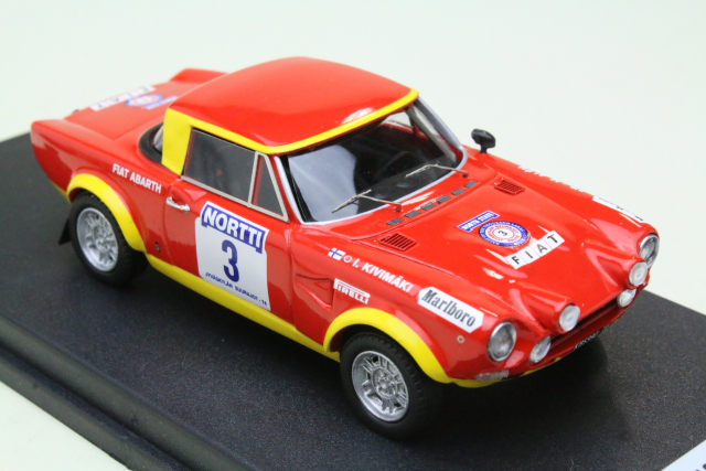 Fiat 124 Abarth, Finland 1974, M.Alen, no.3