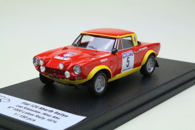 Fiat 124 Abarth, Finland 1974, L.Kinnunen, no.5