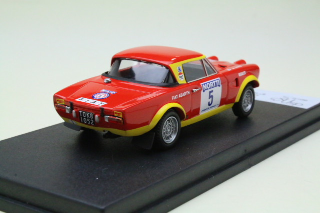 Fiat 124 Abarth, Finland 1974, L.Kinnunen, no.5