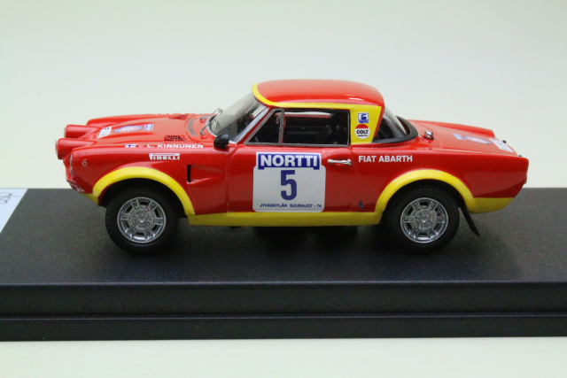 Fiat 124 Abarth, Finland 1974, L.Kinnunen, no.5