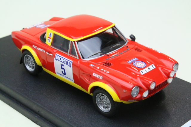 Fiat 124 Abarth, Finland 1974, L.Kinnunen, no.5