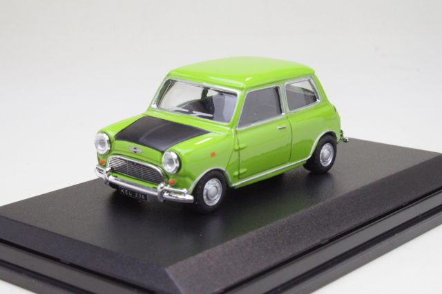 Mini Cooper, lime/musta "Mr. Bean"