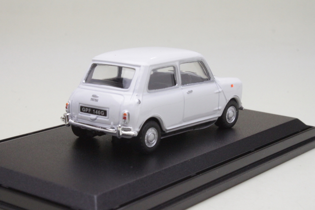 Mini Cooper, white "The Italian Job"
