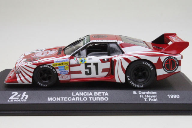 Lancia Beta Montecarlo, LeMans 1980, Darniche/Heyer/Fabi, no.51
