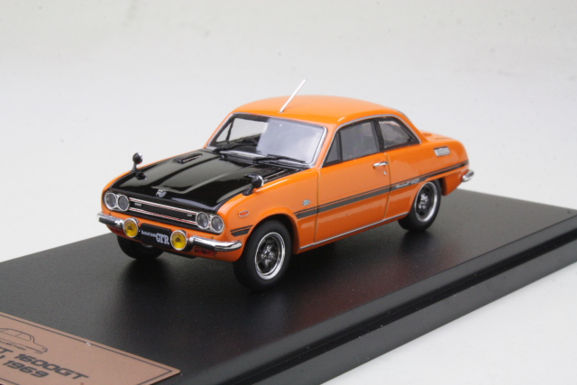 Isuzu Bellett 1600GT Type-R (PR91W) 1969, oranssi/musta