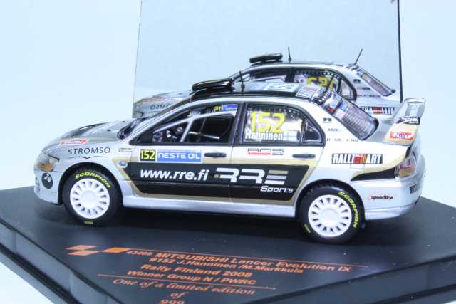 Mitsubishi Lancer Evo IX Gr.N, Finland 2008, J.Hänninen, no.152