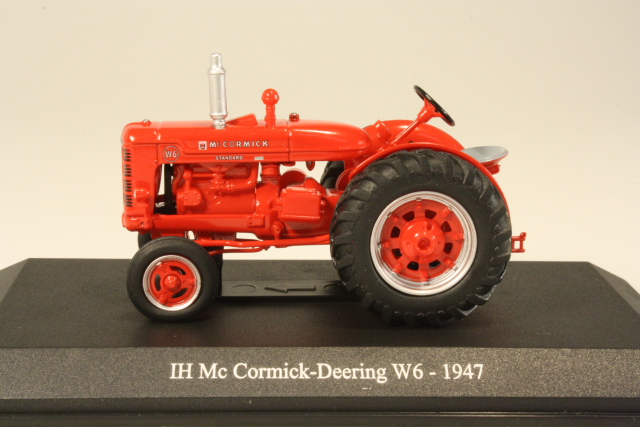 IH Mc Cormick-Deering W6 1947, punainen - Sulje napsauttamalla kuva