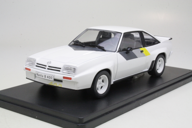 Opel Manta B 400 Rallye 1981, valkoinen