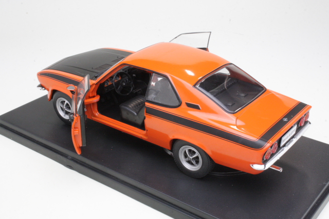 Opel Manta A GT/E 1974, oranssi/musta