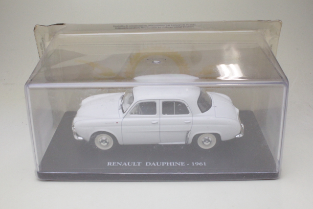 Renault Dauphine 1961, valkoinen