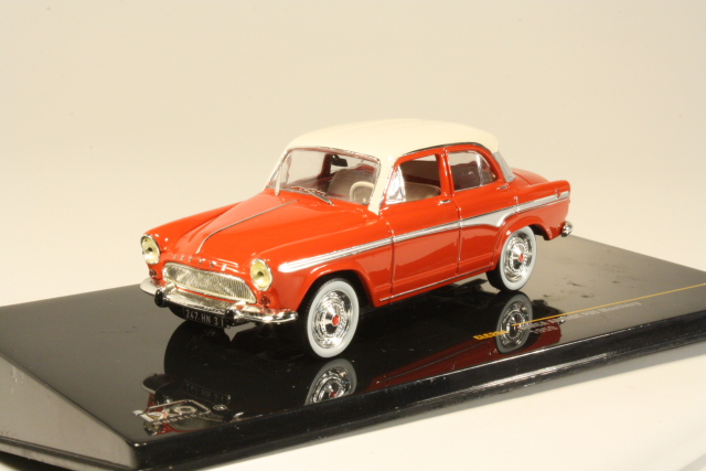 Simca Aronde P60 Montlhery 1959, red