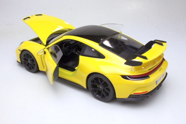 Porsche 911 (992) GT3 Coupe 2022, yellow