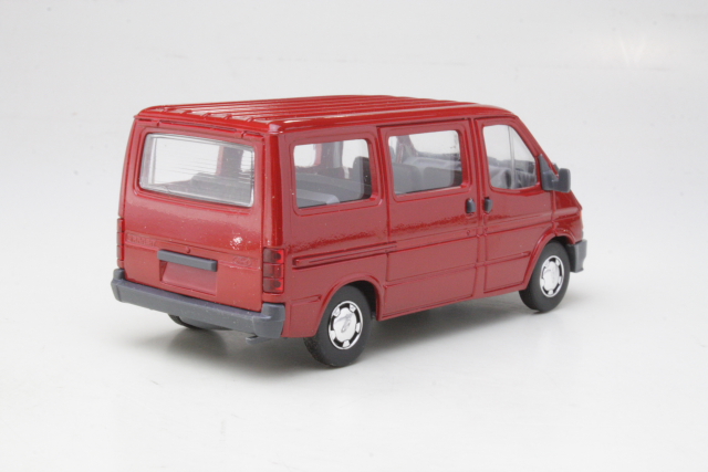 Ford Transit Mk3 1986 bus, punainen
