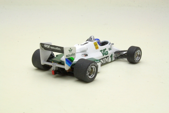 Williams FW08C Ford, F1 1983, K.Rosberg, no.1