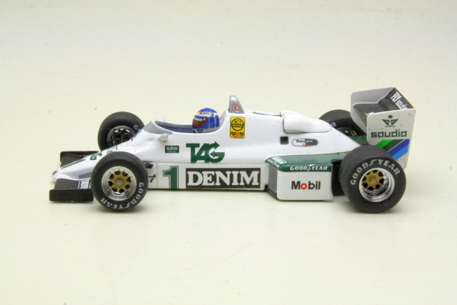 Williams FW08C Ford, F1 1983, K.Rosberg, no.1