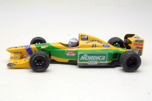 Benetton B193 Ford, Test F1 1993, J.J.Lehto, no.6