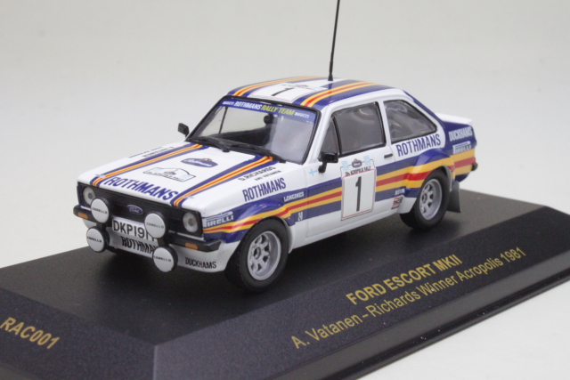 Ford Escort Mk2, Acropolis 1981, A.Vatanen, no.1