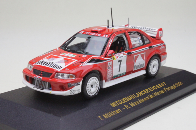 Mitsubishi Lancer Evo 6.5, Portugal 2001, T.Mäkinen, no.7