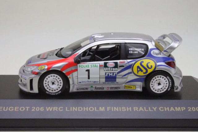 Peugeot 206 WRC, Valtikka Ralli 2000, S.Lindholm, no.1