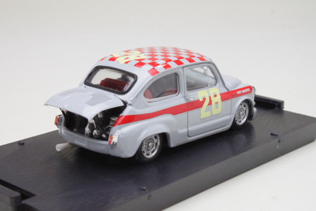 Fiat Abarth 1000, Monza 1966, K.Steinmetz, no.28
