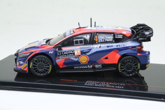 Hyundai i20 N Rally1, Monte Carlo 2023, E.Lappi, no.4