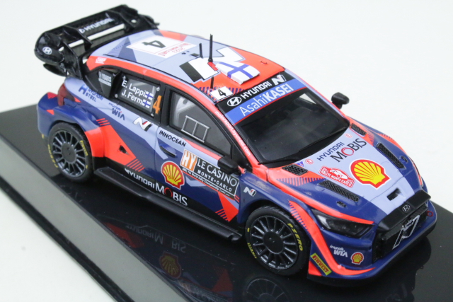 Hyundai i20 N Rally1, Monte Carlo 2023, E.Lappi, no.4