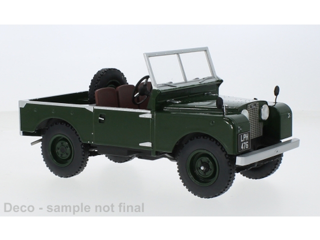 Land Rover Series 1 1957, tummanvihreä