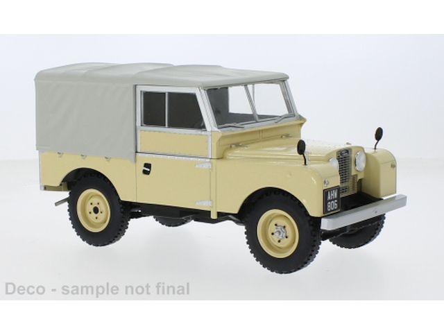 Land Rover Series 1 1957, vaalea beige