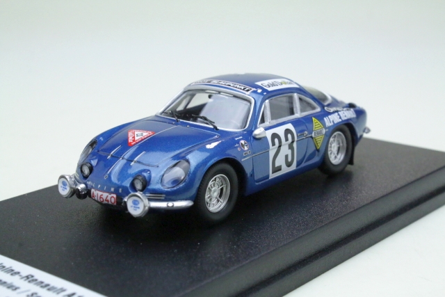 Alpine Renault A110, Finland 1969, J.Lusenius, no.23