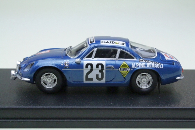 Alpine Renault A110, Finland 1969, J.Lusenius, no.23