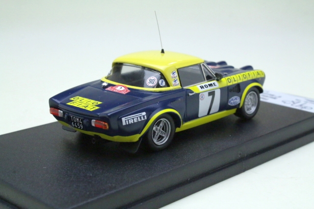 Fiat 124 Abarth, Monte Carlo 1976, M.Alen, no.7