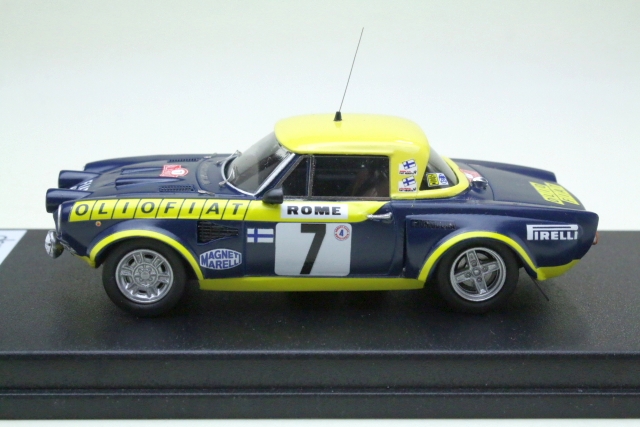 Fiat 124 Abarth, Monte Carlo 1976, M.Alen, no.7