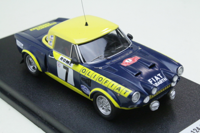Fiat 124 Abarth, Monte Carlo 1976, M.Alen, no.7