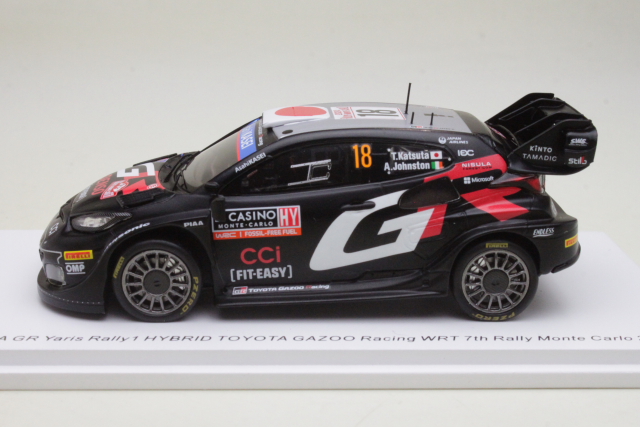 Toyota GR Yaris Rally1, Monte Carlo 2024, T.Katsuta, no.18