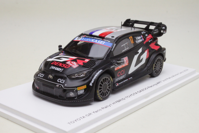 Toyota GR Yaris Rally1, 2nd. Monte Carlo 2024, S.Ogier, no.17
