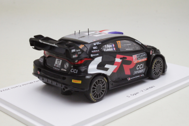 Toyota GR Yaris Rally1, 2nd. Monte Carlo 2024, S.Ogier, no.17