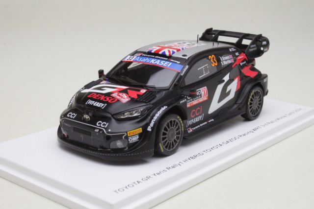 Toyota GR Yaris Rally1, 3rd. Monte Carlo 2024, E.Evans, no.33
